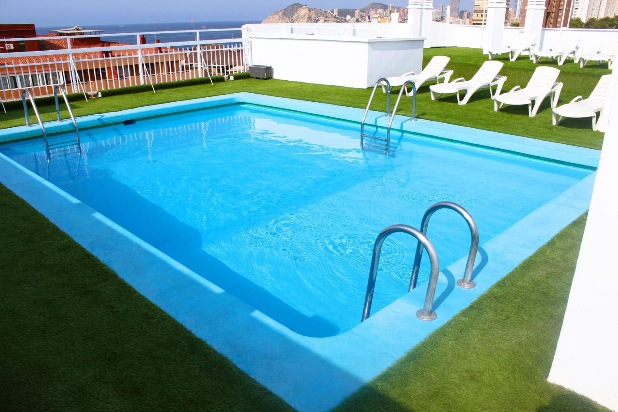 Fleming Playa Poniente Hotel Benidorm Ngoại thất bức ảnh